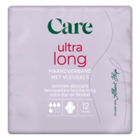 Care Maandverband ultra long met vleugels