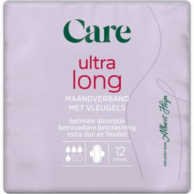 pdp-image-Care Maandverband ultra long met vleugels