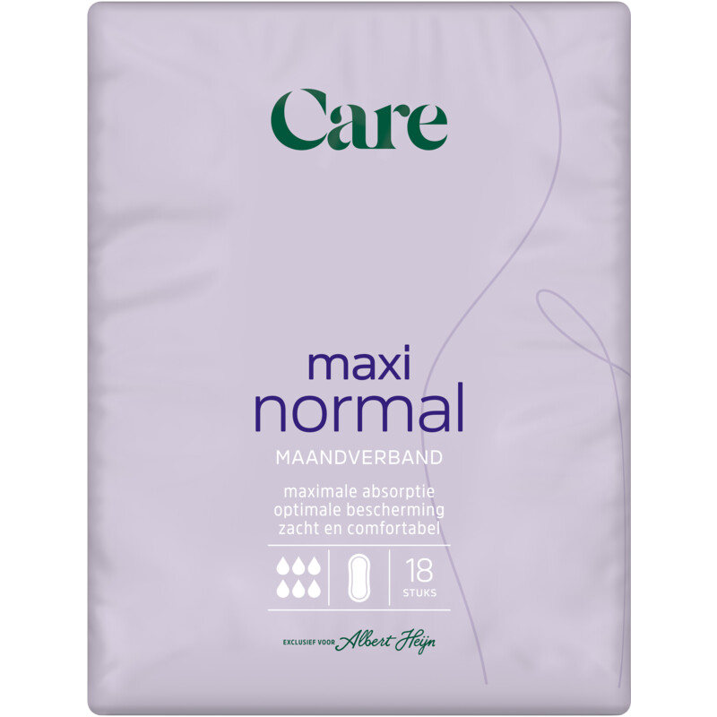 Een afbeelding van Care Maxi normal maandverband