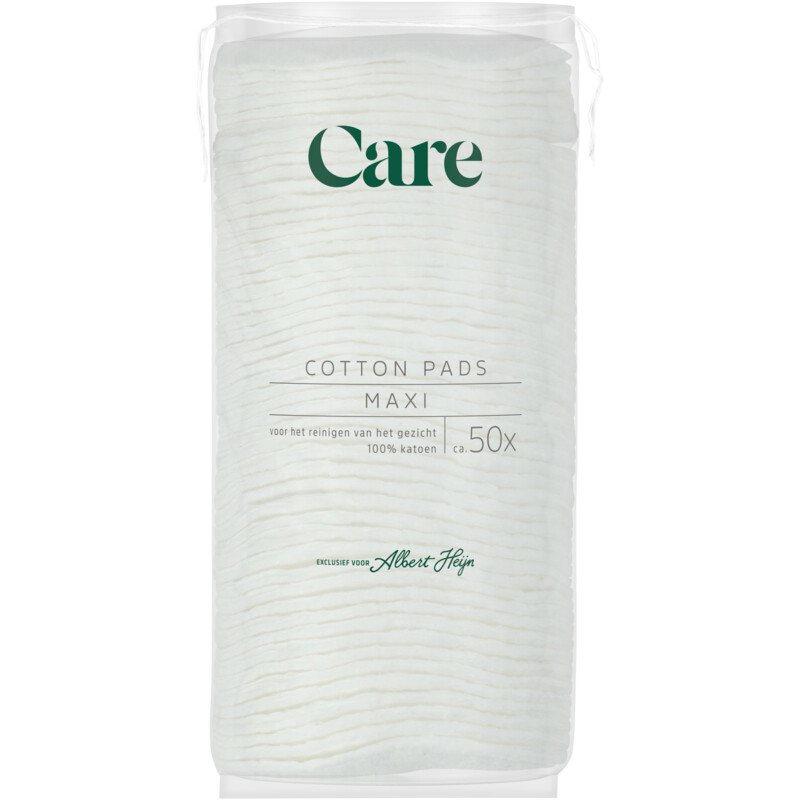 Een afbeelding van Care Cotton pads maxi