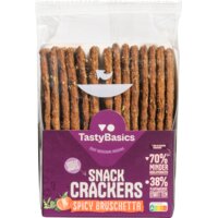 Een afbeelding van TastyBasics Snack crackers spicy bruschetta