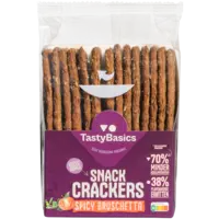 TastyBasics Snack crackers spicy bruschetta