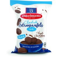Een afbeelding van Daelmans Chocolade stroopwafels mini's