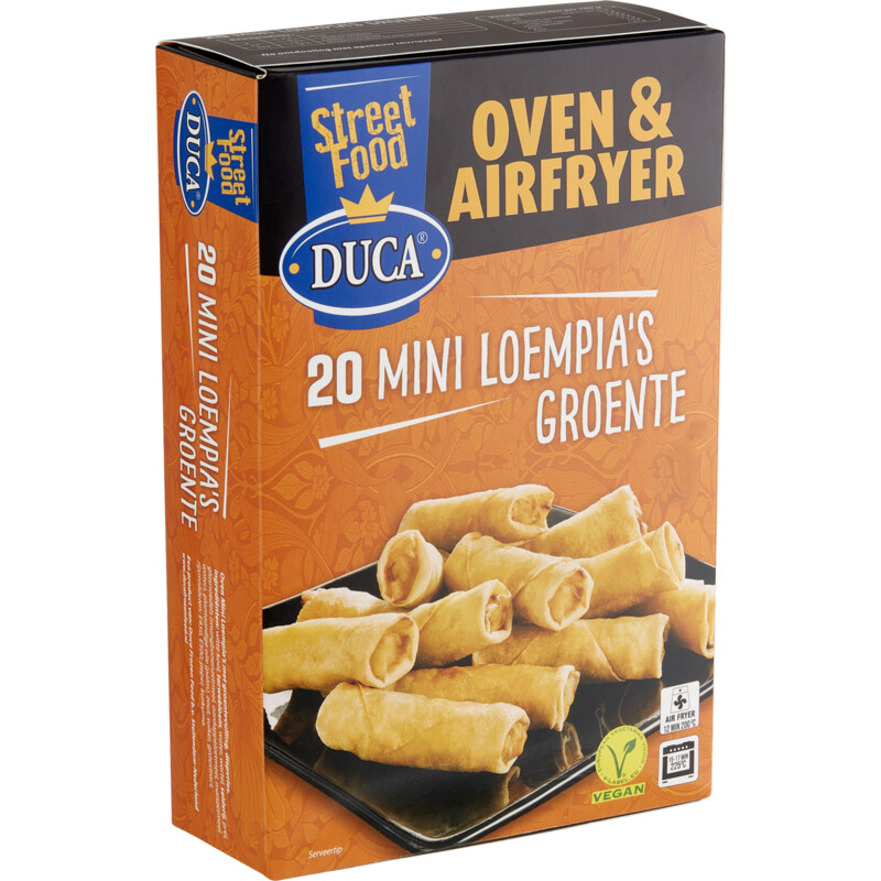 Een afbeelding van Duca 20 mini loempia's groente