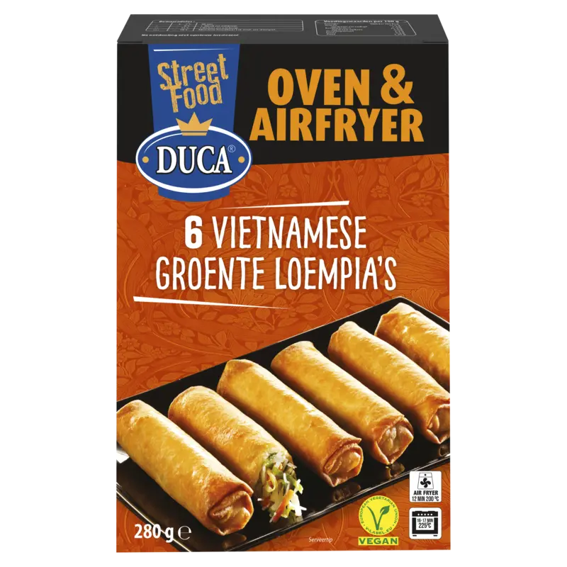 Duca 6 Vietnamese groente loempia's