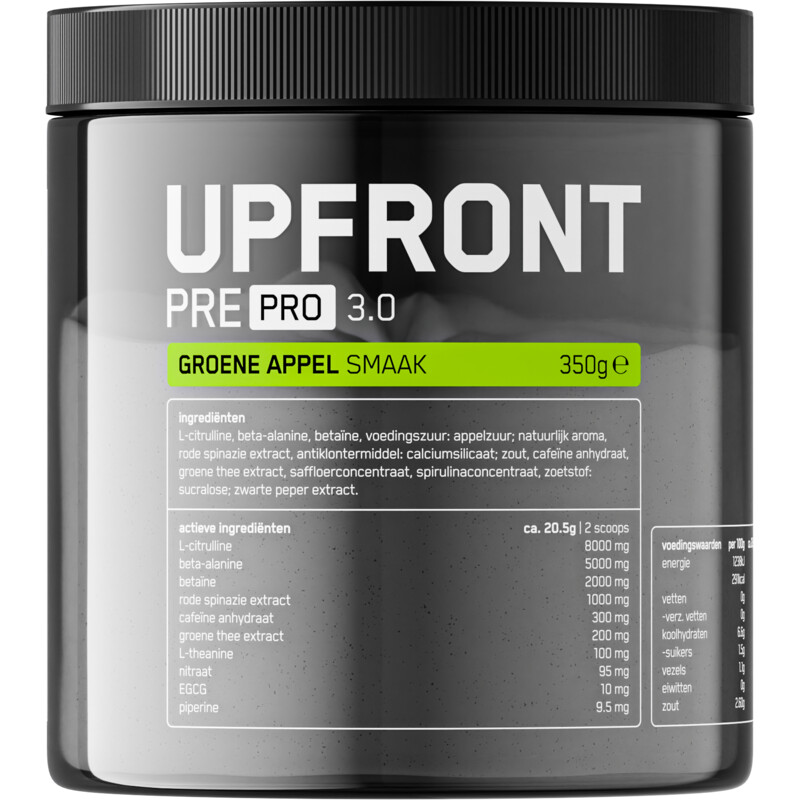 Een afbeelding van Upfront Pre pro 3.0 groene appel smaak