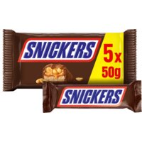 Een afbeelding van Snickers Chocolade reep 5-pack