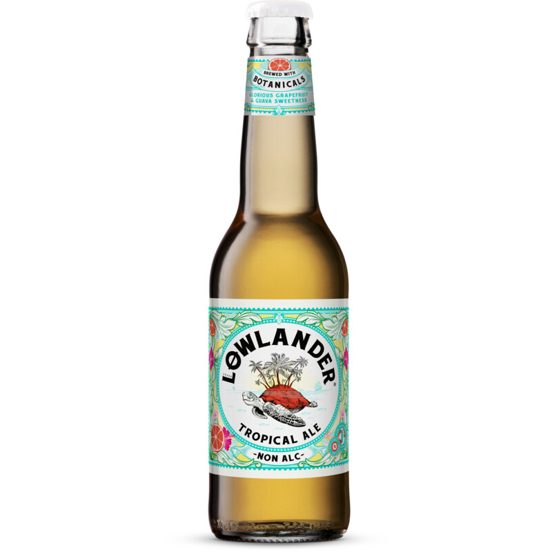 Een afbeelding van Lowlander Tropical ale non-alc