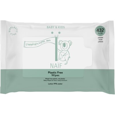pdp-image-Naïf Baby & kids plastic free wipes