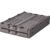 Een afbeelding van Day Opbergkratjes antraciet 25x16,5x10cm