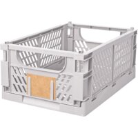 Een afbeelding van Day Opbergkratje licht grijs 33x24,5x15cm