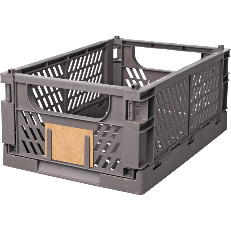 Een afbeelding van Day Opbergkratje antraciet 33x24,5x15cm