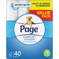 Een afbeelding van Page Compleet schoon toiletpapier