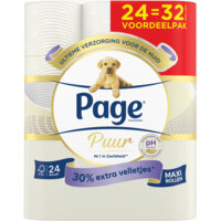Een afbeelding van Page Puur toiletpapier