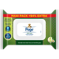 Een afbeelding van Page Aloë vera vochtig toiletpapier