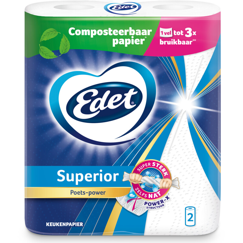 Een afbeelding van Edet Superior keukenpapier