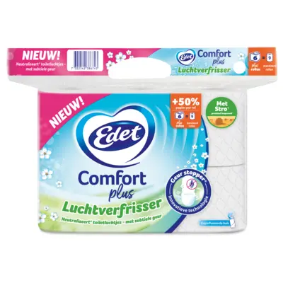 pdp-image-Edet Comfort plus luchtverfrisser 6=9 rol