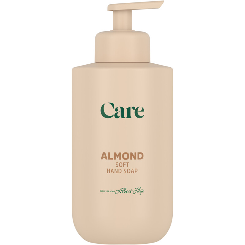 Een afbeelding van Care Almond soft hand soap