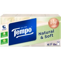 Een afbeelding van Tempo Natural & soft 4-laags zakdoeken