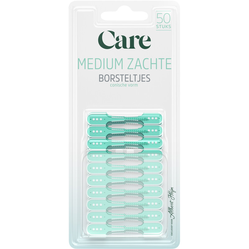 Een afbeelding van Care Zachte borsteltjes medium