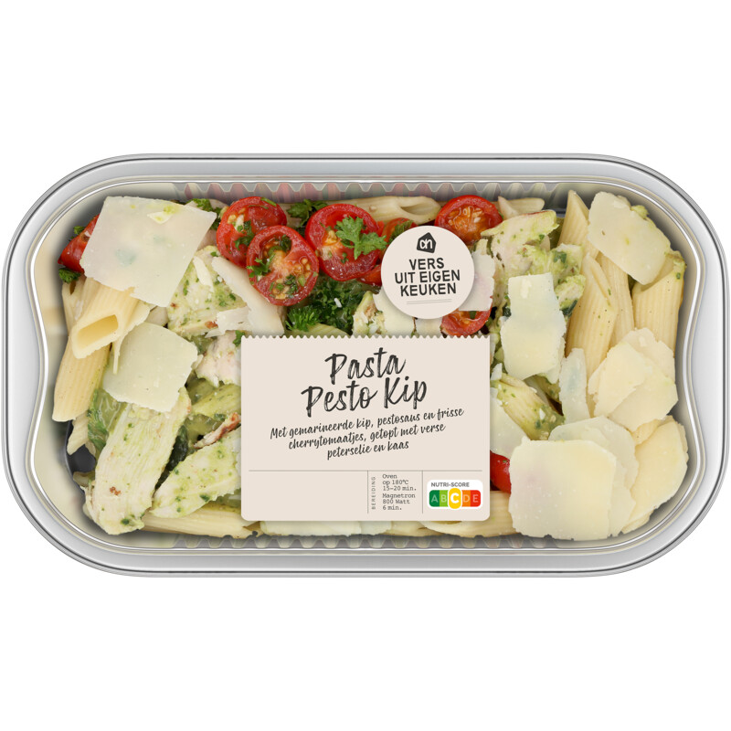 Een afbeelding van AH Verse pasta pesto kip