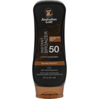 Een afbeelding van Australian Gold Instant bronzer lotion 50