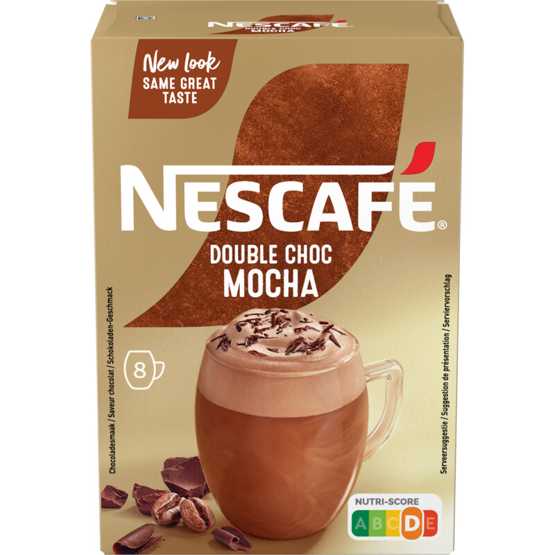 Een afbeelding van Nescafé Double choc mocha oploskoffie