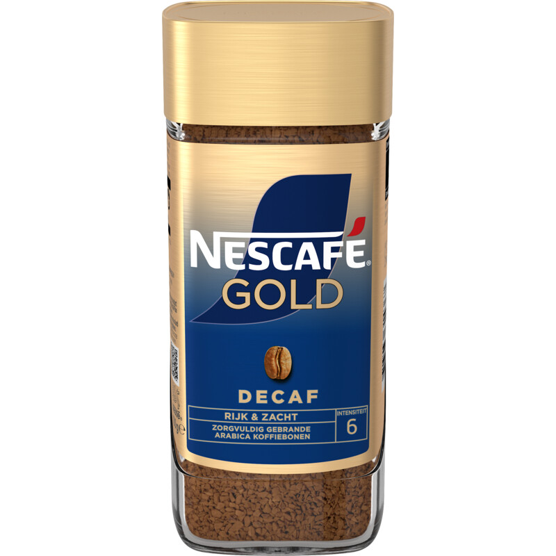 Een afbeelding van Nescafé Decafe oploskoffie