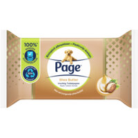 Een afbeelding van Page Shea butter vochtig toiletpapier