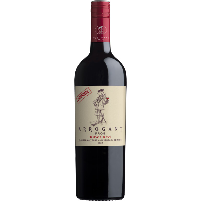 Een afbeelding van Arrogant Frog Ribet red cabernet sauvignon merlot