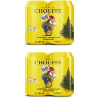 Een afbeelding van La Chouffe Blond blik 8-pack