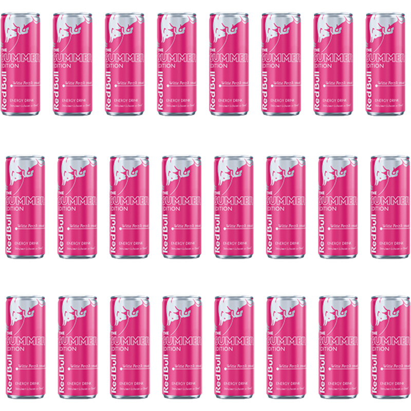 Een afbeelding van Red Bull Energy drink summer edition 2 x 12-pack