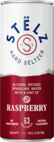 Stëlz Hard seltzer raspberry