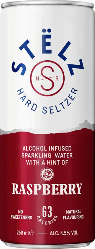 STËLZ - Hard Seltzer - Raspberry - 250ML