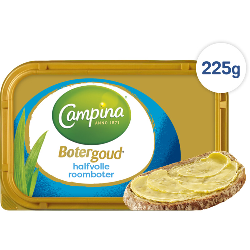 Een afbeelding van Campina Botergoud halfvolle roomboter