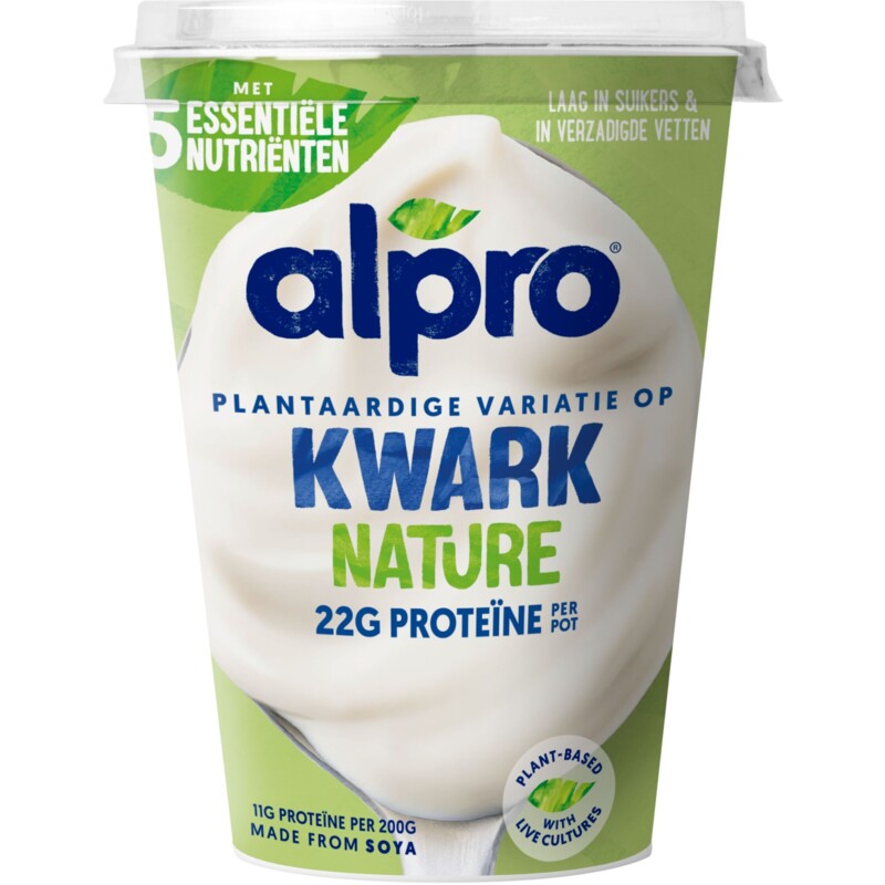 Een afbeelding van Alpro Plantaardige kwark naturel