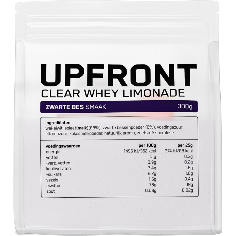 Een afbeelding van Upfront Eiwit limonade cassis