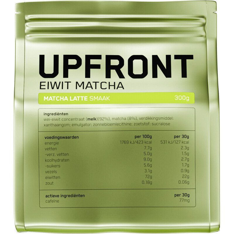 Een afbeelding van Upfront Eiwit matcha