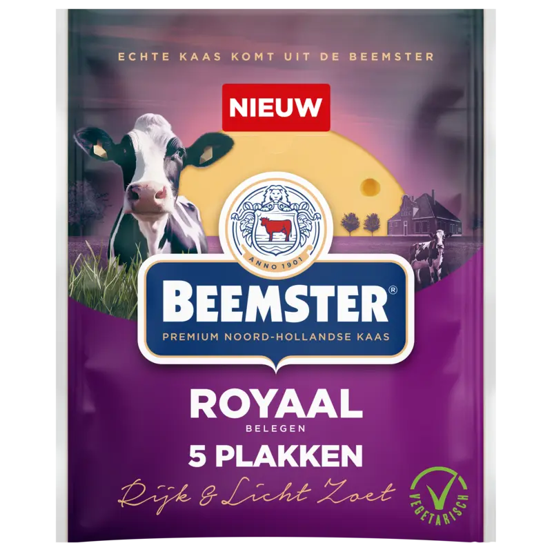 Beemster Royaal belegen plakken
