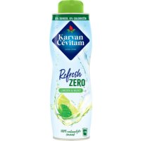 Een afbeelding van Karvan Cévitam Refresh Zero limoen & munt siroop