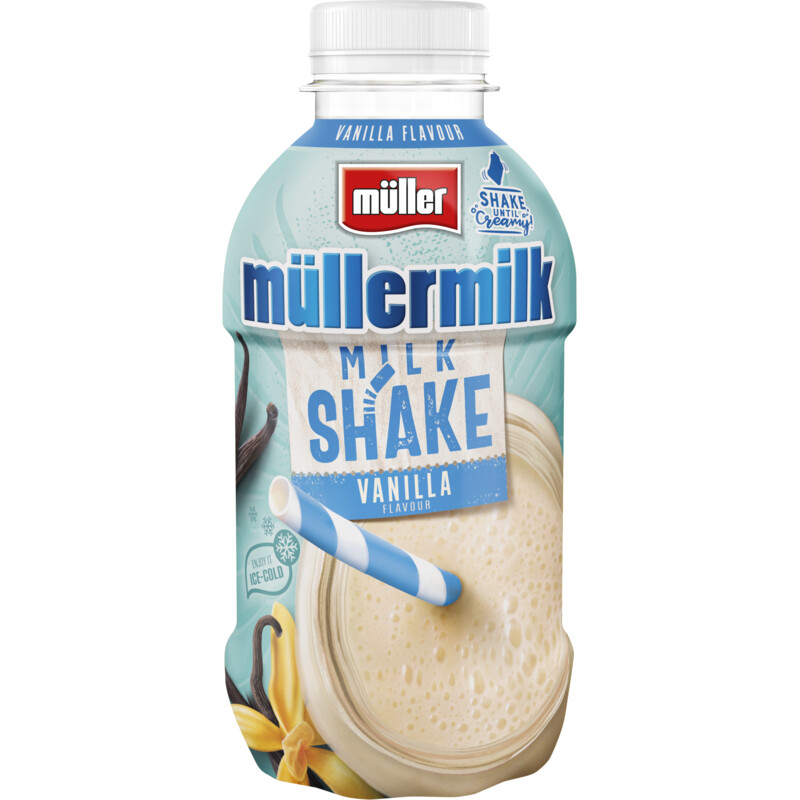 Een afbeelding van Müller Müllermilk milkshake vanille