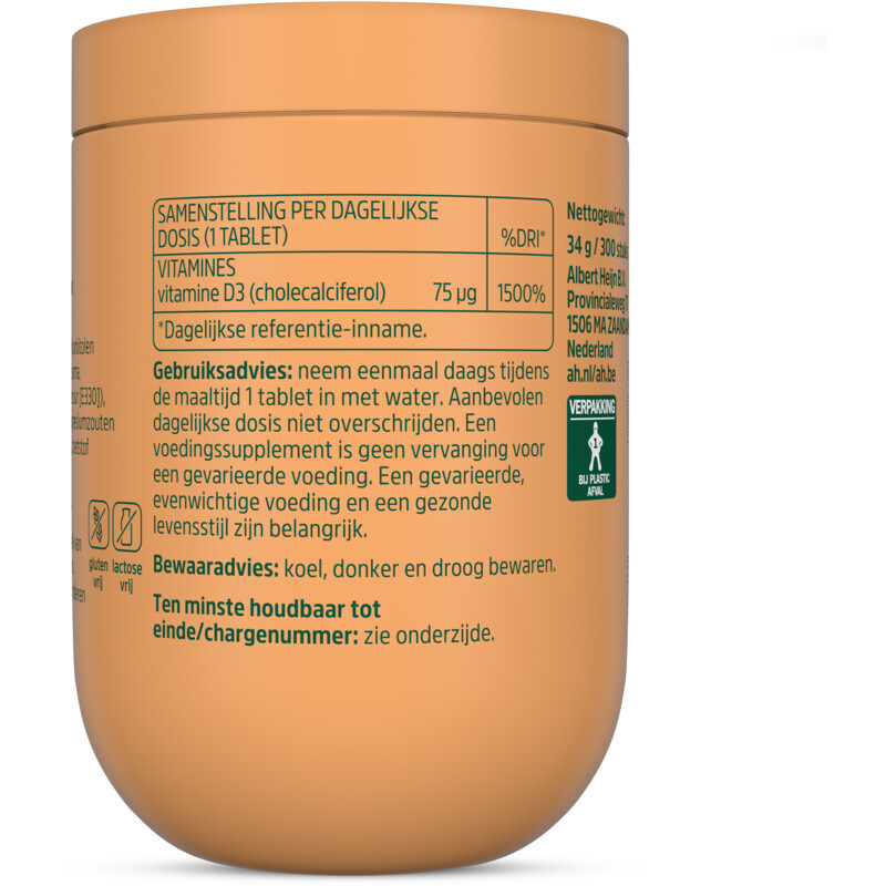 Een afbeelding van Care Vitamine D3 75µg