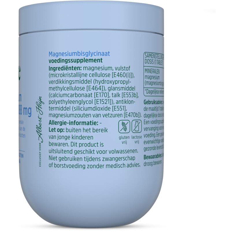 Een afbeelding van Care Magnesium bisglycinaat 188mg