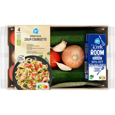 pdp-image-AH Romige pasta zalm courgette verspakket