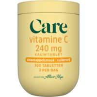 Een afbeelding van Care Vitamine C kauwtabletten sinaasappel