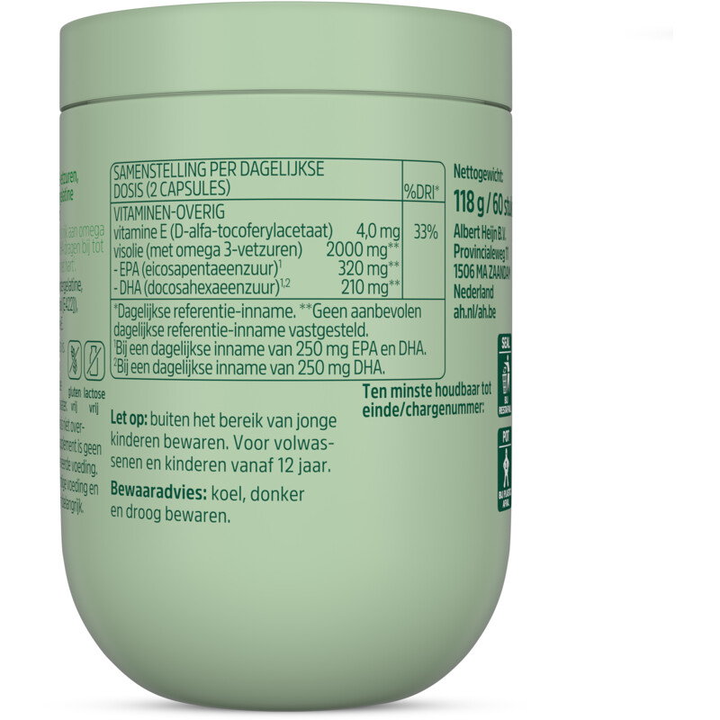 Een afbeelding van Care Visolie omega3 2000mg