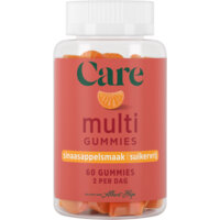 Een afbeelding van Care Multi gummies sinaasappelsmaak