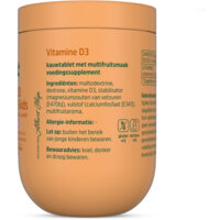 Een afbeelding van Care Vitamine D3 10µg kids