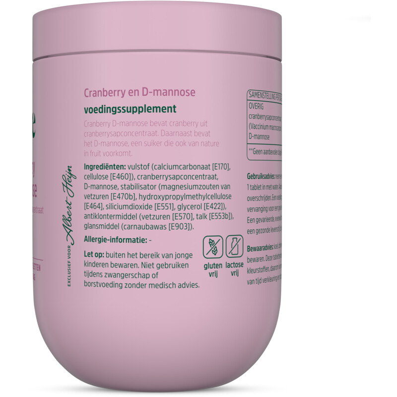 Een afbeelding van Care Cranberry D-mannose