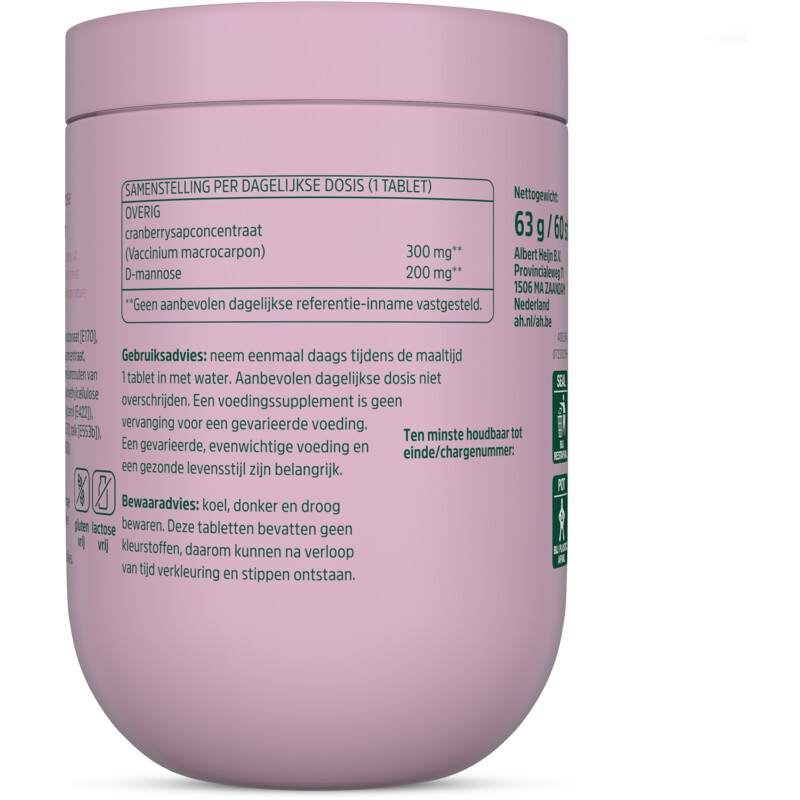 Een afbeelding van Care Cranberry D-mannose